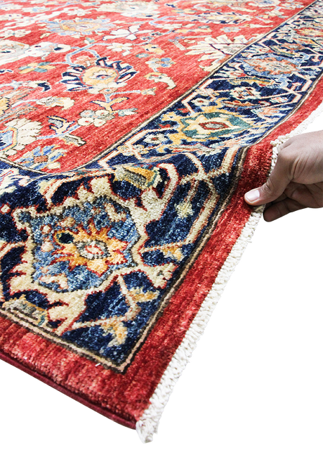 Shimmering Red Serapi 9' 11" x 14' 1"