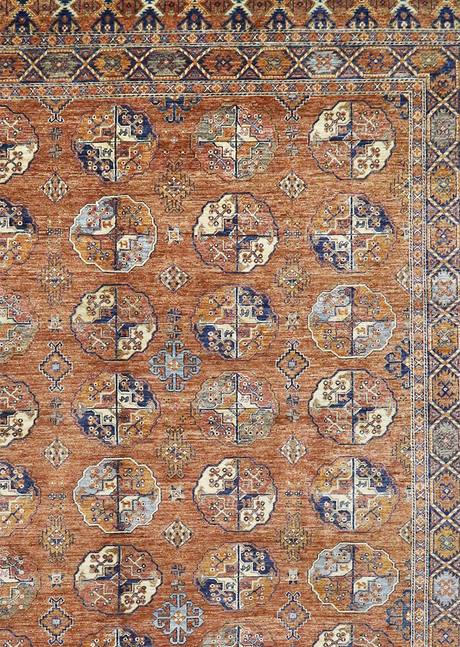 Apricot Sea Fil Pai 9' x 12'2"