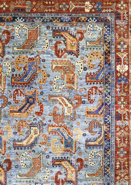 Floral Celestite Serapi 8' x 10' 2"