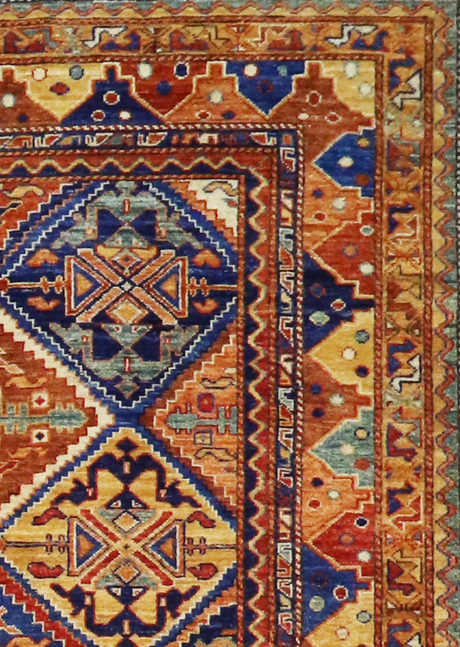 Checkered Autumn Serapi 8'2" x 9'6"