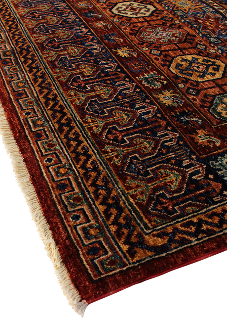 Symmetrical Scarlet Serapi 8'3" x 9'9"