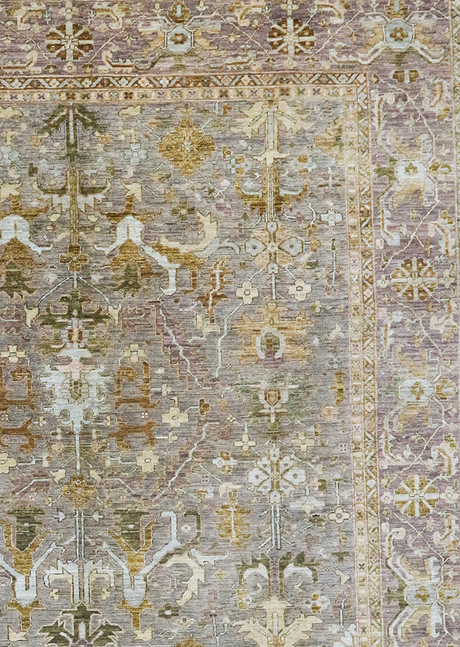 Beige Smoke Serapi 9' 0" x 11' 9"