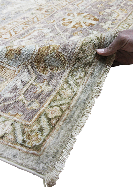 Beige Smoke Serapi 9' 0" x 11' 9"