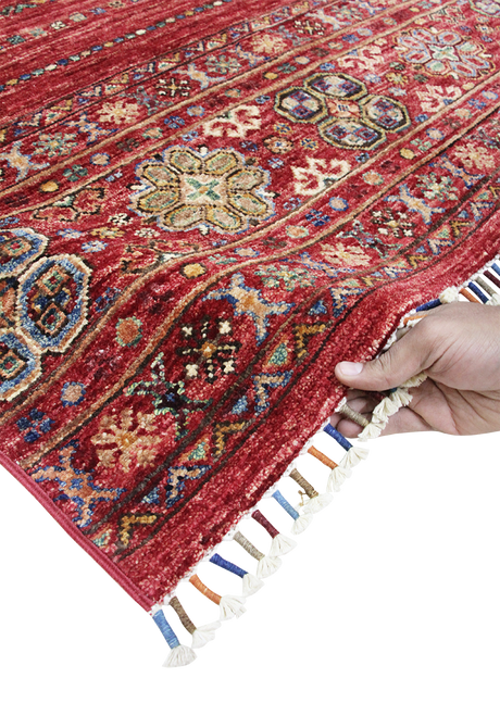 Brilliant Carnelian Khorjin 3' 3" x 5' 4"