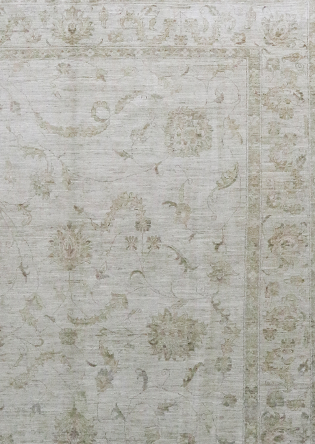 Floral Neutral Oushak 7'1" x 9'6"
