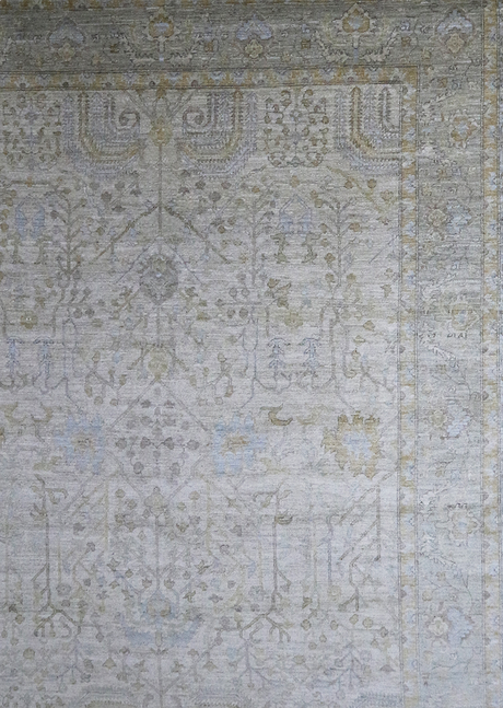 Tundra Smoke Oushak 8'7" x 11'4"