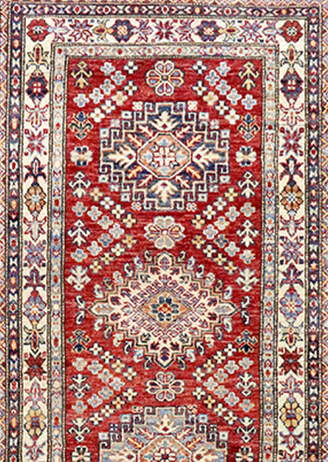 Ruby Runner Super Kazak 2'7" x 9'10"
