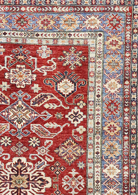 Currant Red Super Kazak 4' x 6'2"