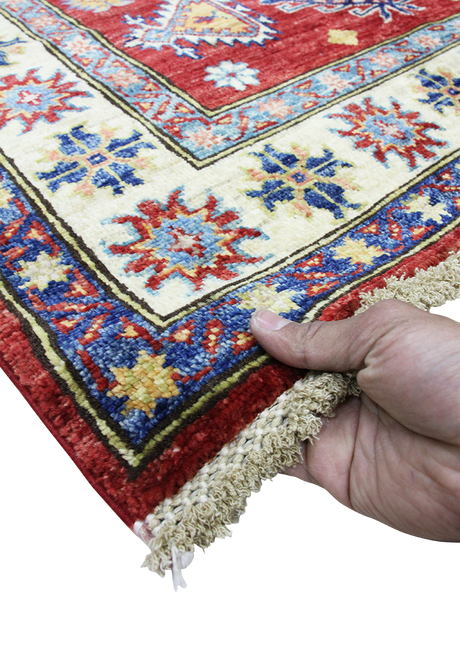 Saffron Champagne Super Kazak 3'3" x 5'1"