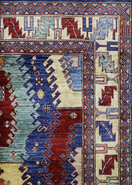 Multicolored Quartz Super Kazak 5'1" x 8'2"