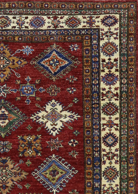 Royal Scarlet Super Kazak 5'4" x 6'9"