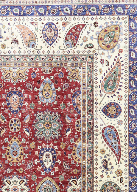 Apple Red Super Kazak 8' x 9' 10"