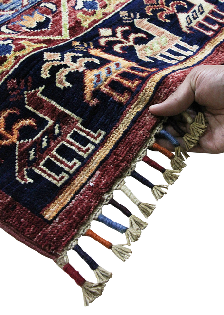 Geometric Animal Design Khorjin 6'7" x 9'7"