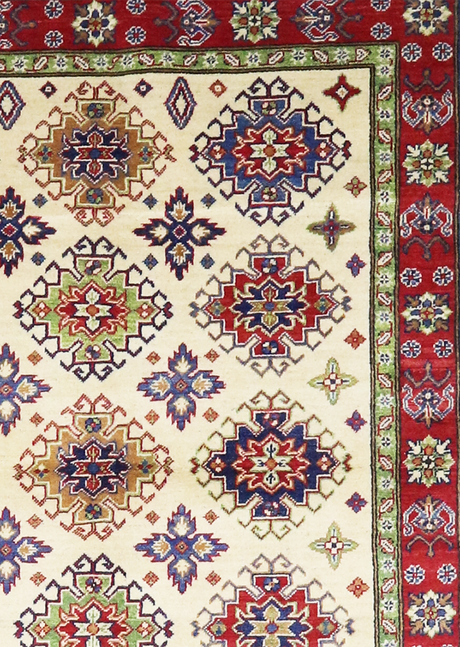 Cranberry Honey Yak Kash 4'11" x 6'5"