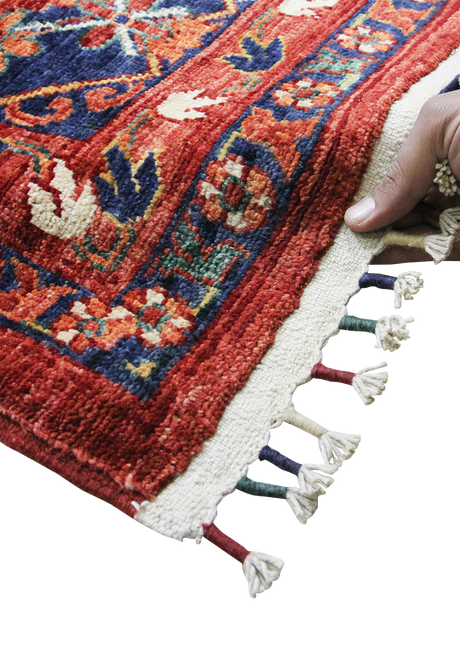 Saffron Red Super Kazak 6'10" x 9'9"