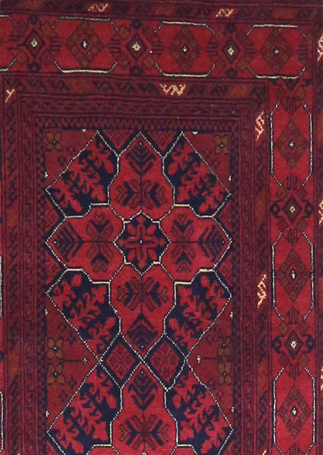 Cardinal Runner Bokara 2'8" x 9'5"