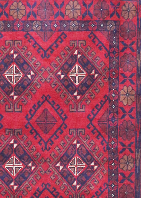 Carnelian Runner Bokara 2'9" x 9'4"