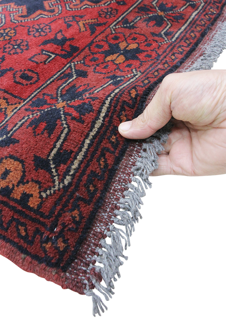 Cranberry Runner Bokara 2'8" x 9'7"