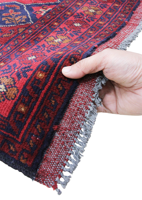 Burgundy Runner Bokara 2'8" x 9'5"