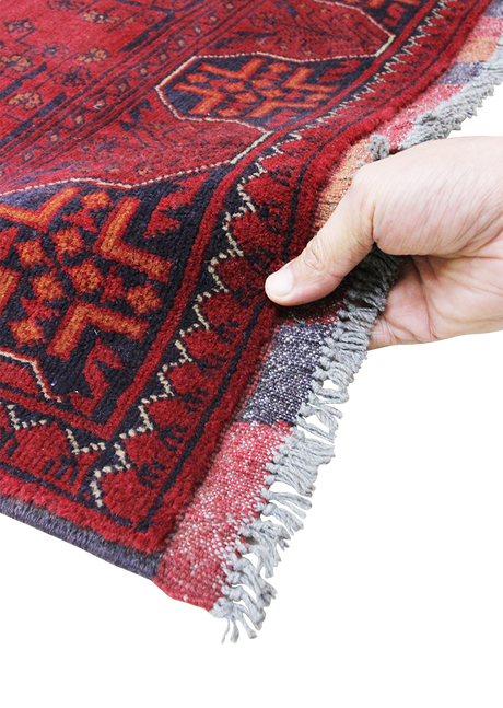 Scarlet Runner Bokara 2'8" x 12'10"