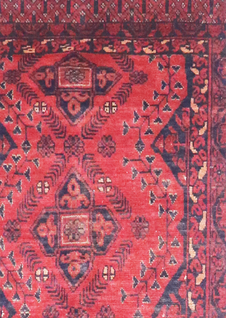 Saffron Runner Bokara 2'6" x 6'4"