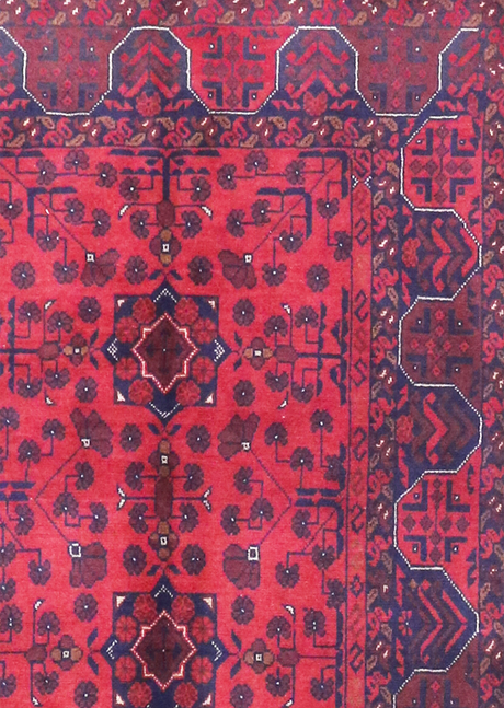 Spinel Red Bokara 3'4" x 4'9"