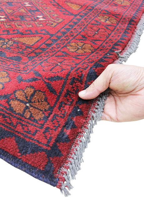 Burgundy Red 3'5" x 4'10"