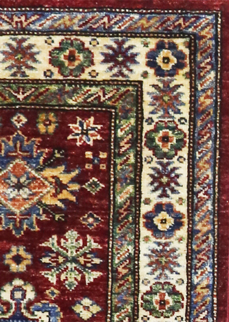 Rose Red Super Kazak 2' x 3'3"