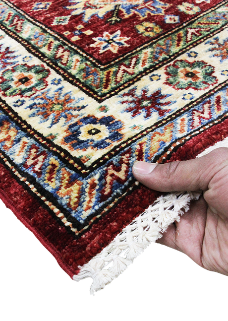 Rose Red Super Kazak 2' x 3'3"