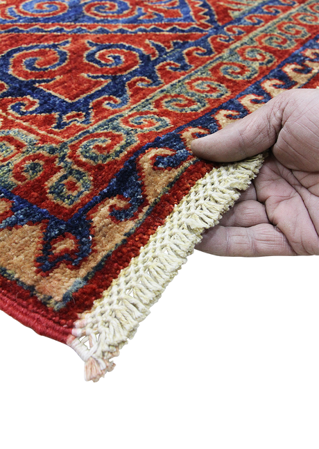 Geometric Carnelian Tribal 2'7" x 9'10"