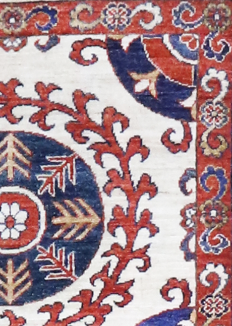 Azure Apple Suzani 2'9" x 11'6"