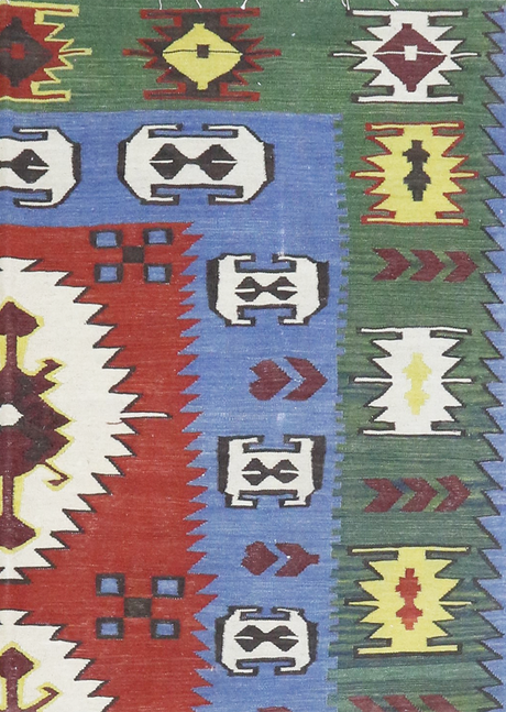 Jade Sunrise Kilim 6'7" x 9'10"