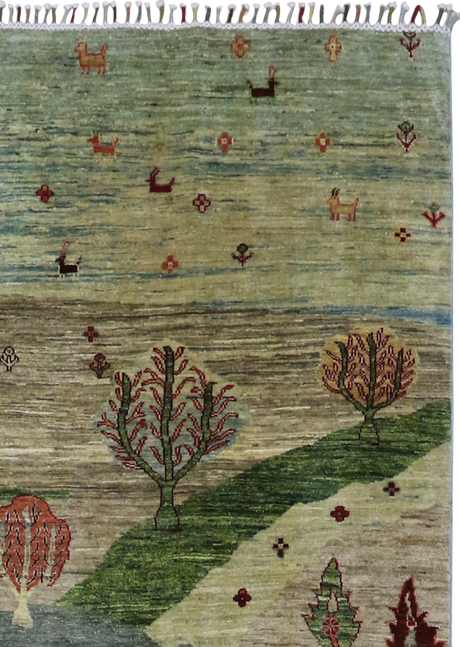 Jade Woods Gabbeh 6'6" x 8'11"