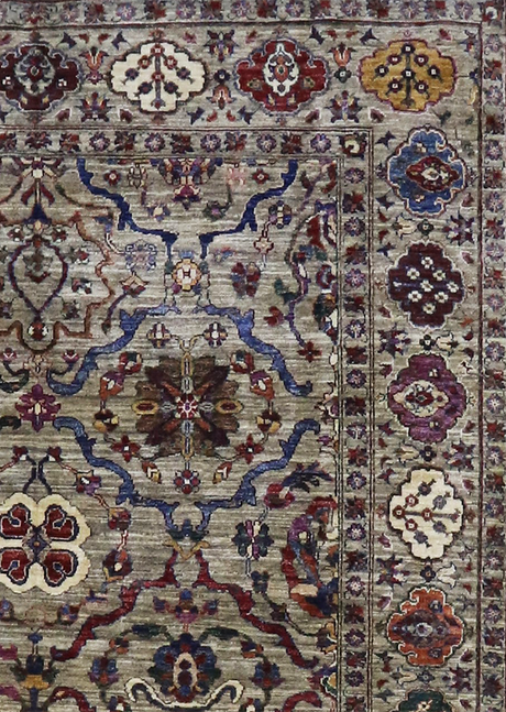 Floral Gray Soltani 5'7" x 7'9"