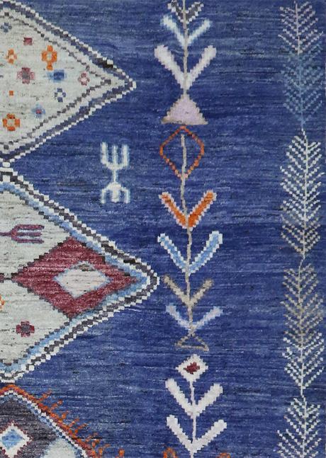 Sapphire Ocean Tribal 7'9" x 9'7"