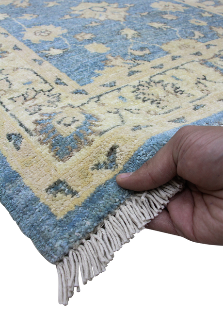 Artic Blue Tribal 2' 9" x 4'