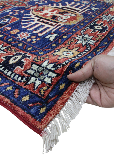 Navy Sunset Tribal 2' 9" x 4' 1"