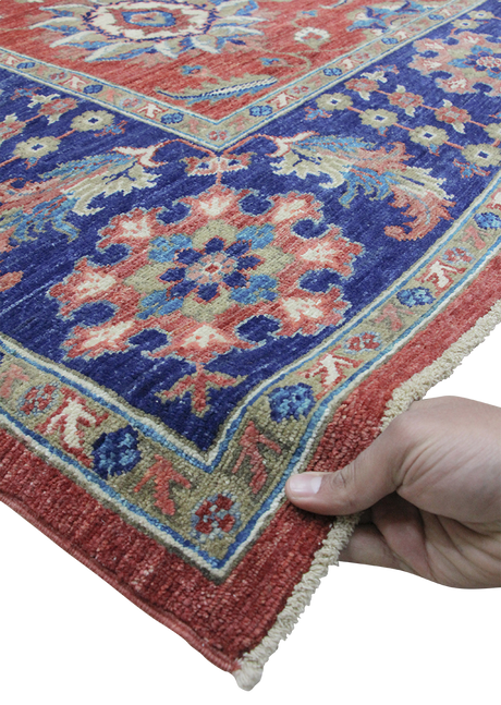 Striking Red Chobi 8' 2" x 9' 7"