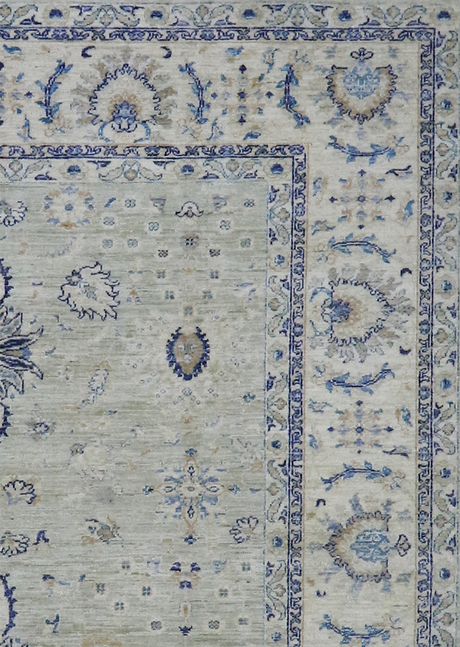 Sky Slate Chobi 7' 11" x 10'