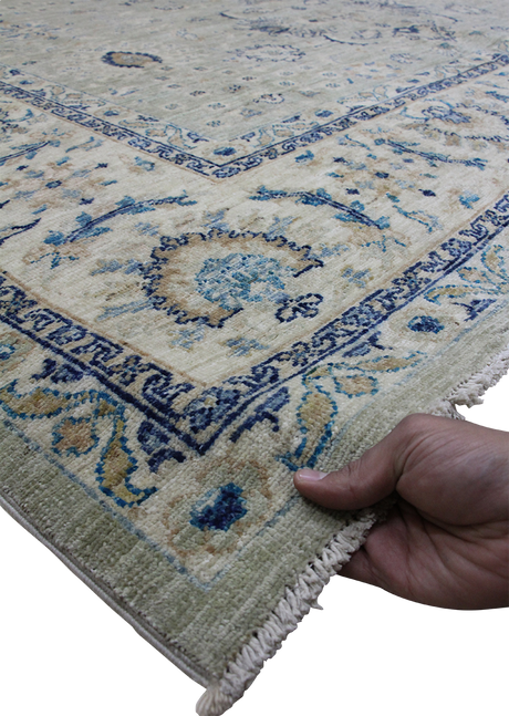 Sky Slate Chobi 7' 11" x 10'