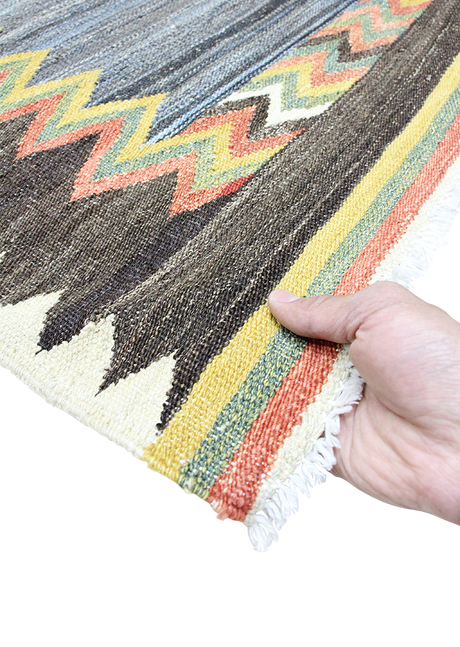 Blue Sunset Kilim 3'2" x 10'4"