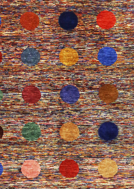 Coffee Kaleidoscope Gabbeh 9' 4" x 12' 8"