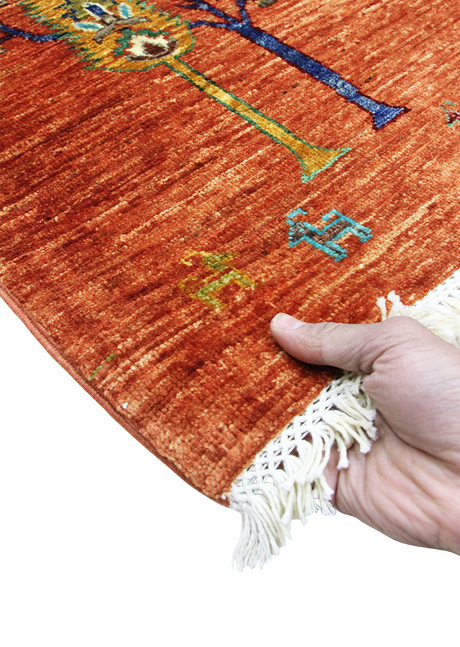 Marigold Tree Gabbeh 6'10" x 9'8"