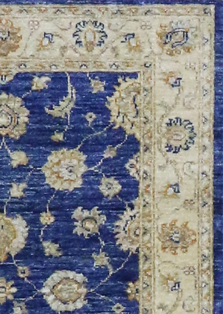 Azurite Runner Ziegler 2'8" x 6'6"
