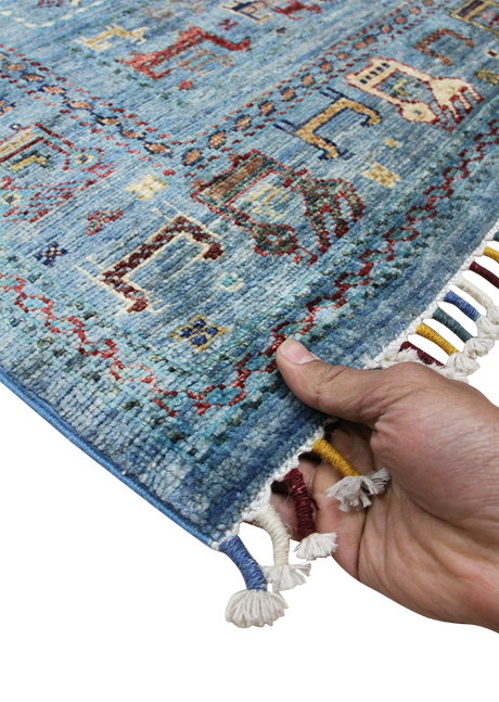 Azurite Runner Khorjin 2'8" x 9'7"