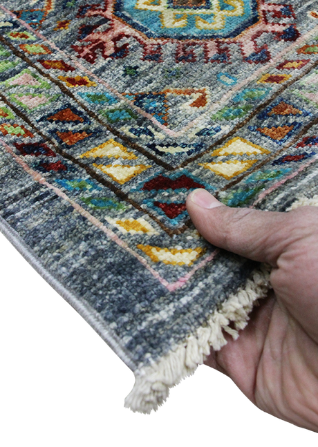 Colorful Slate Chobi 8'2" x 10'0"