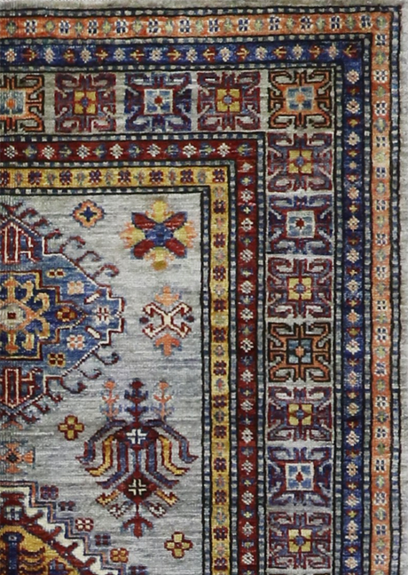 Ginger Graphite Super Kazak 3'3" x 4'11"