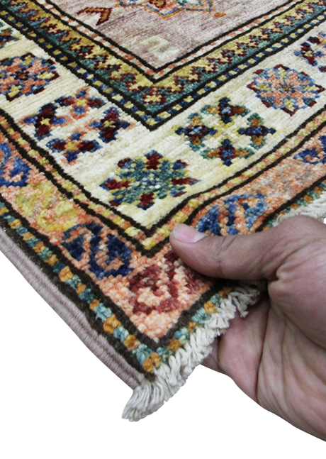 Sandstone Runner Super Kazak 2'6" x 9'0"