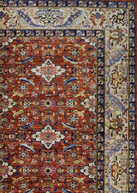 Cranberry Red Serapi 8'10 x 11'8"