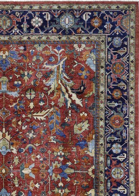 Velvet Red Serapi 9'0 x 11'9"